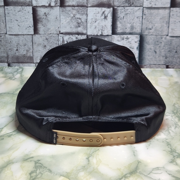 NWT Limited Edition Satin Harley-Davidson SnapBack Flat Brim Bill Hat - Picture 2 of 6